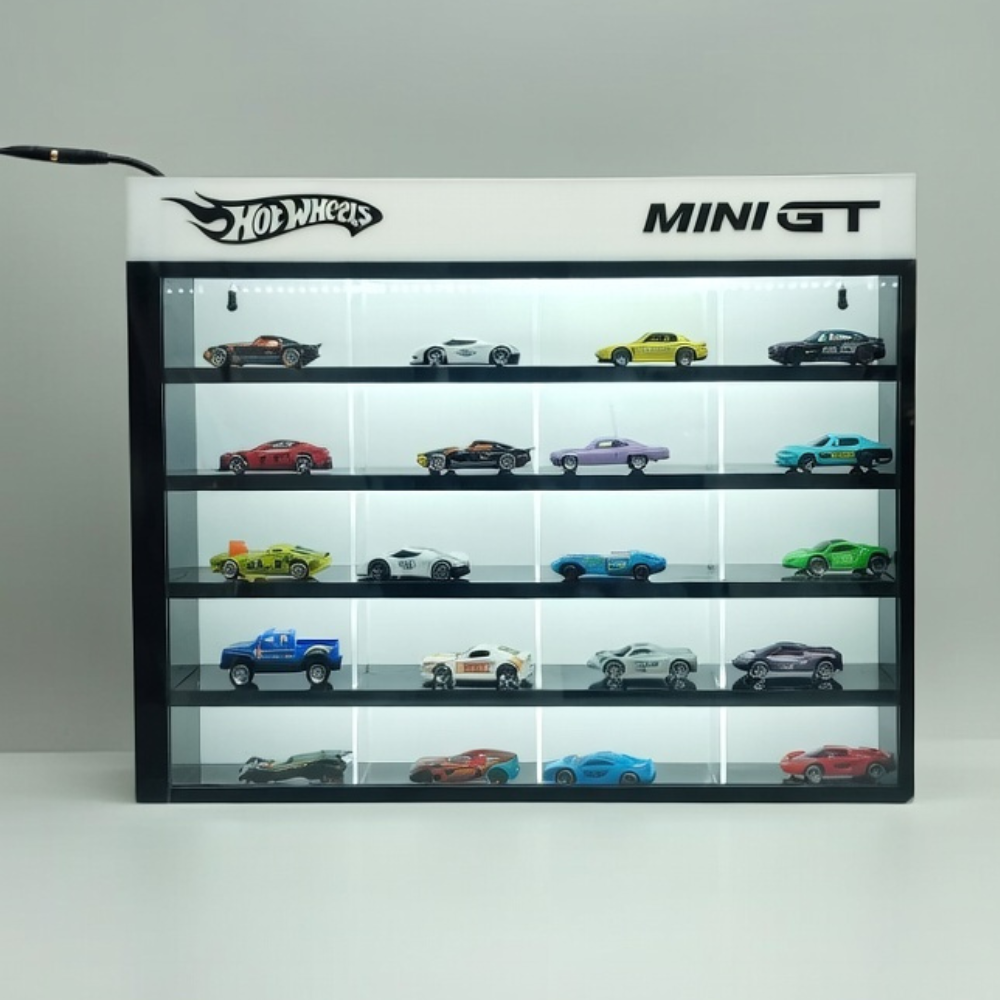 Mini GT Diecast Car Display Case