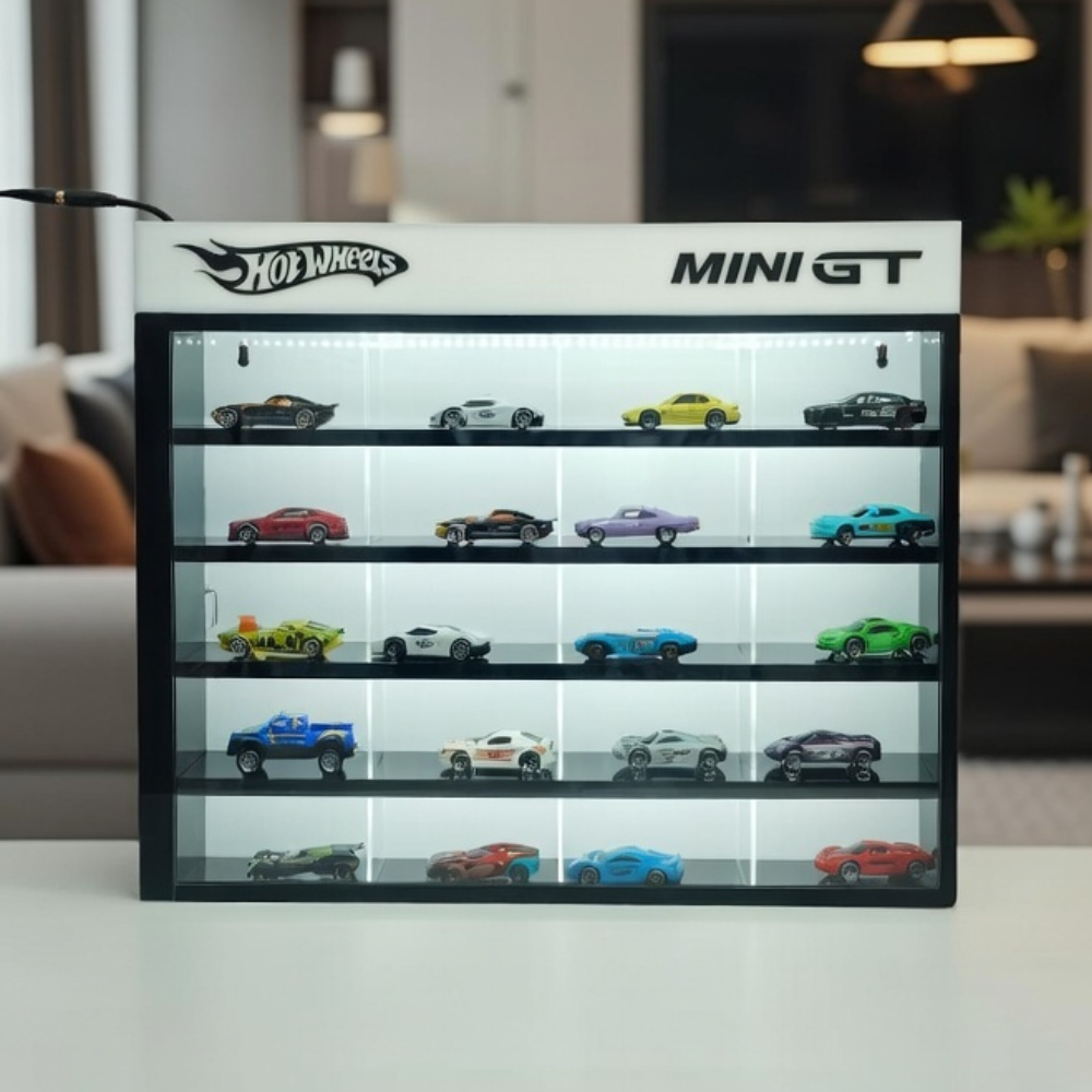 Mini GT Diecast Car Display Case