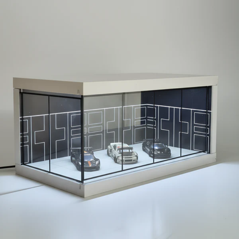 Luxury Miniature Car Showroom for 1:24, 1:43 & 1:64 Models