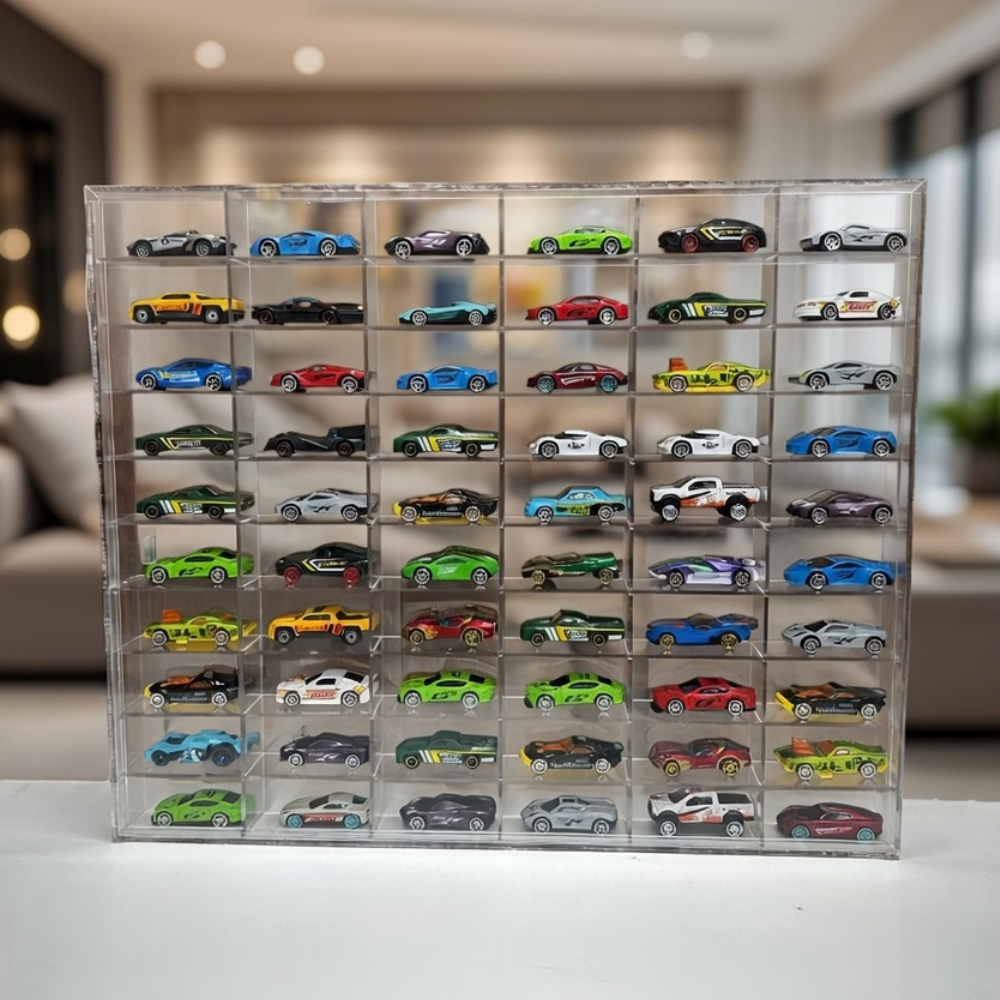 60-Car Hot Wheels Display Case