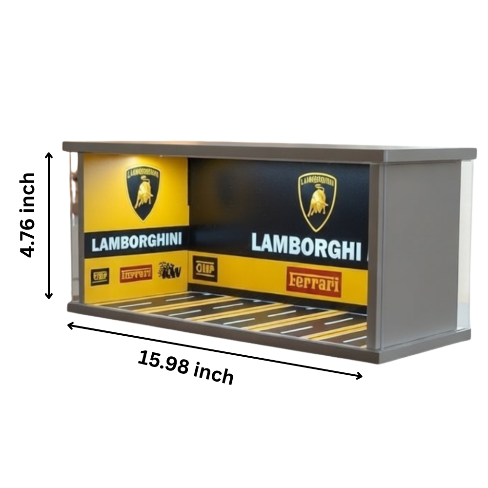 Yellow Lamborghini Luxury Car Diorama 💛🏎️
