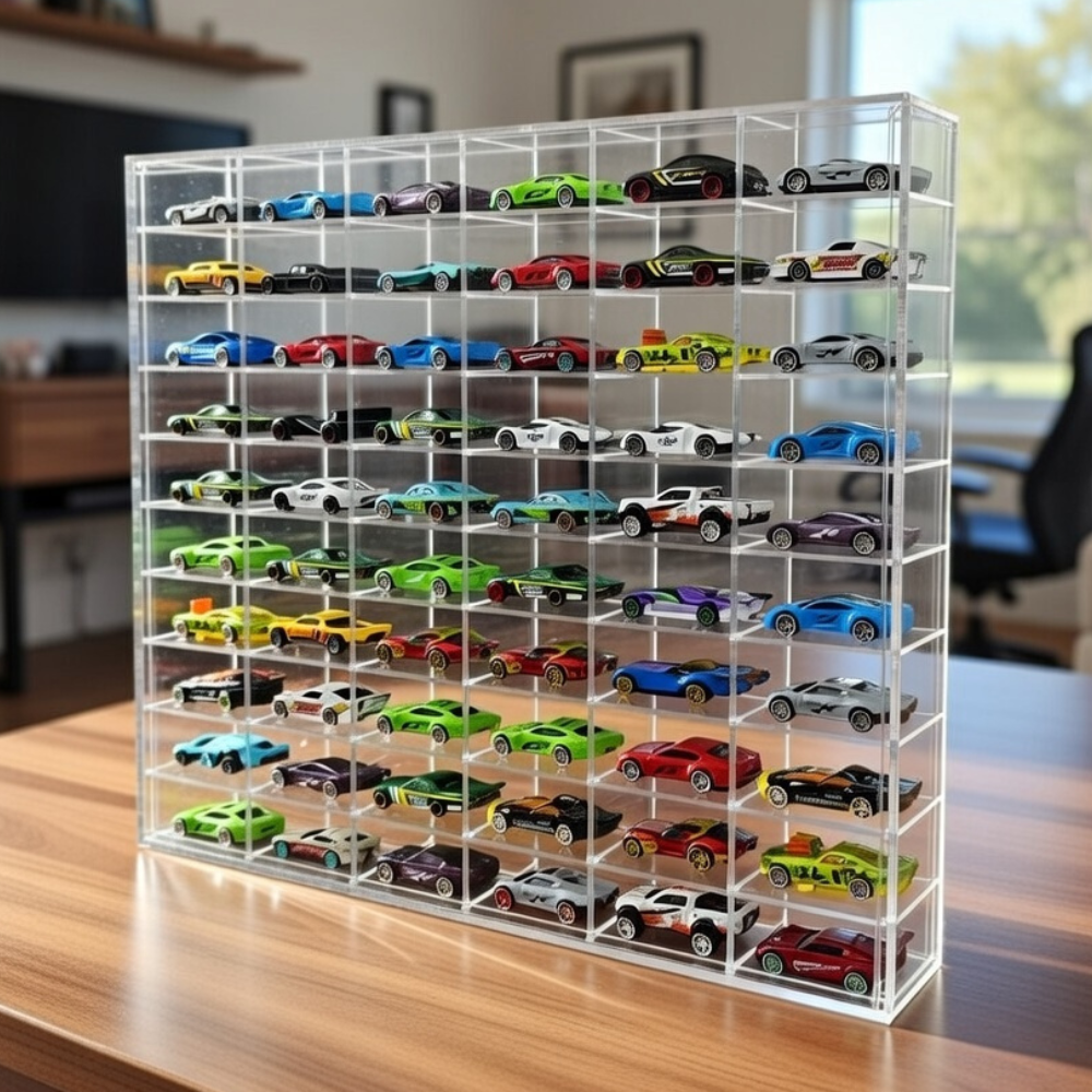 60-Car Hot Wheels Display Case