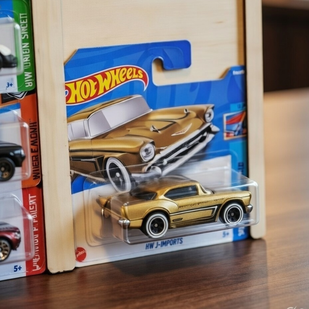 William’s Jump Ramp – Wooden Car Ramp with Storage Garage