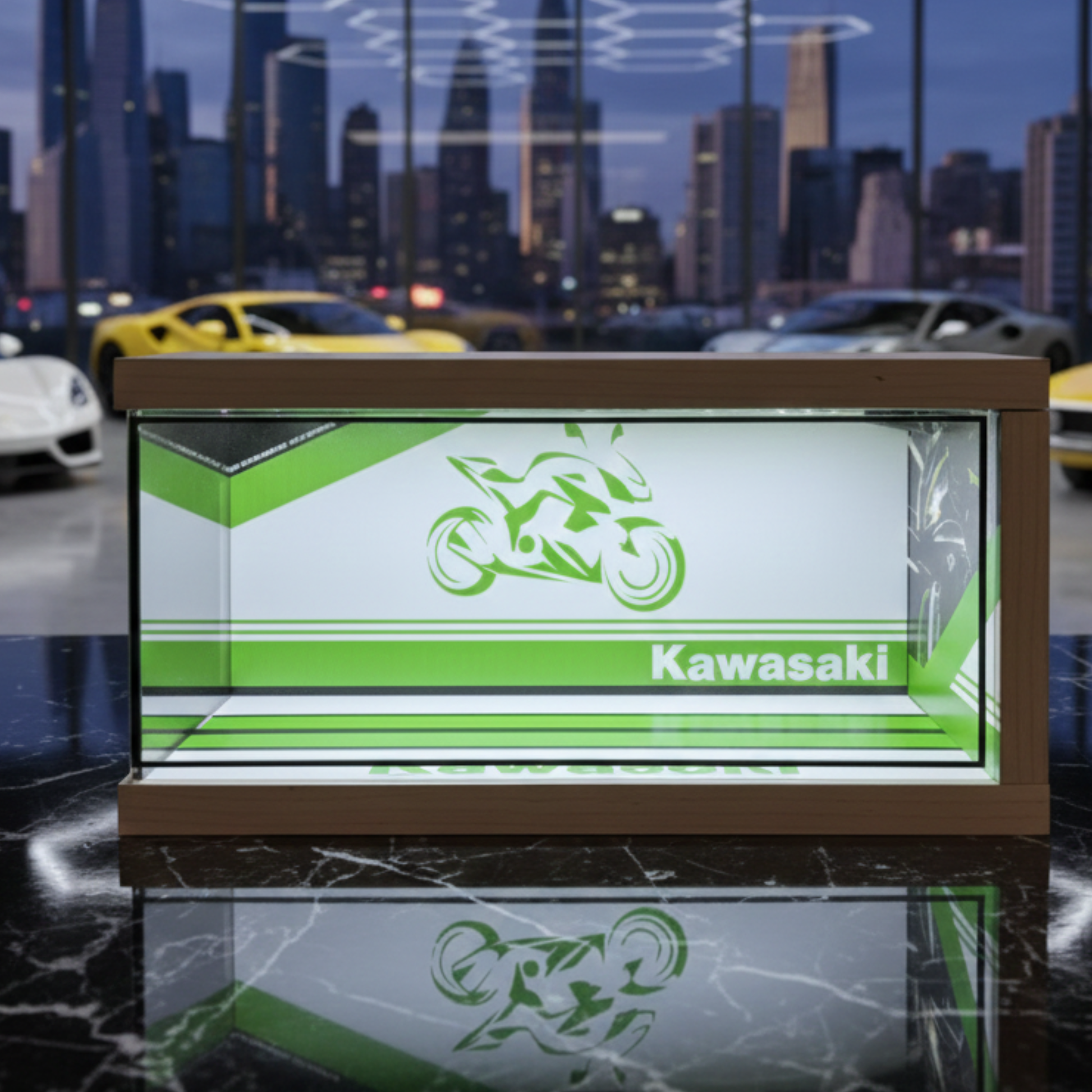 🚗✨ Premium Car Showroom Diorama