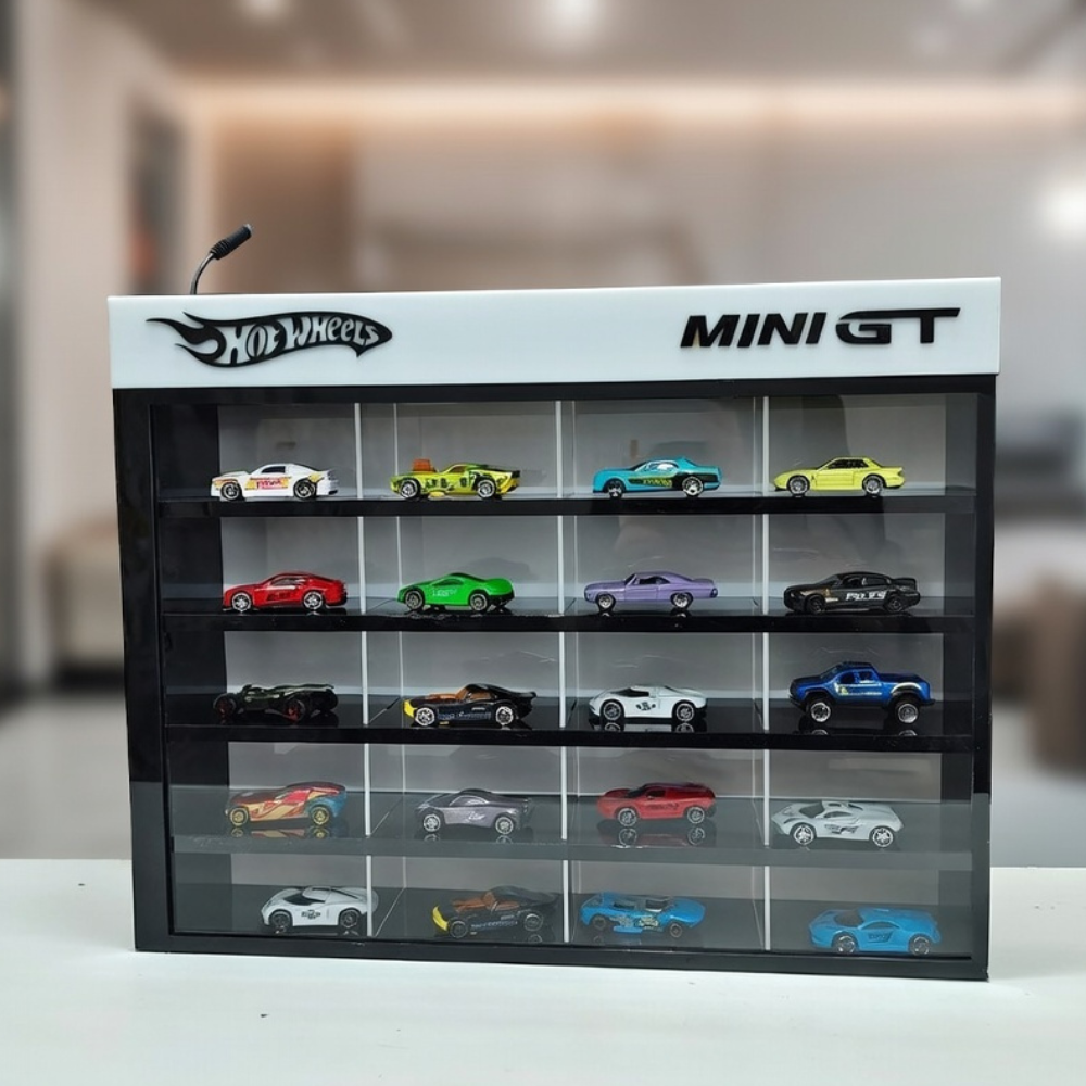 Mini GT Diecast Car Display Case
