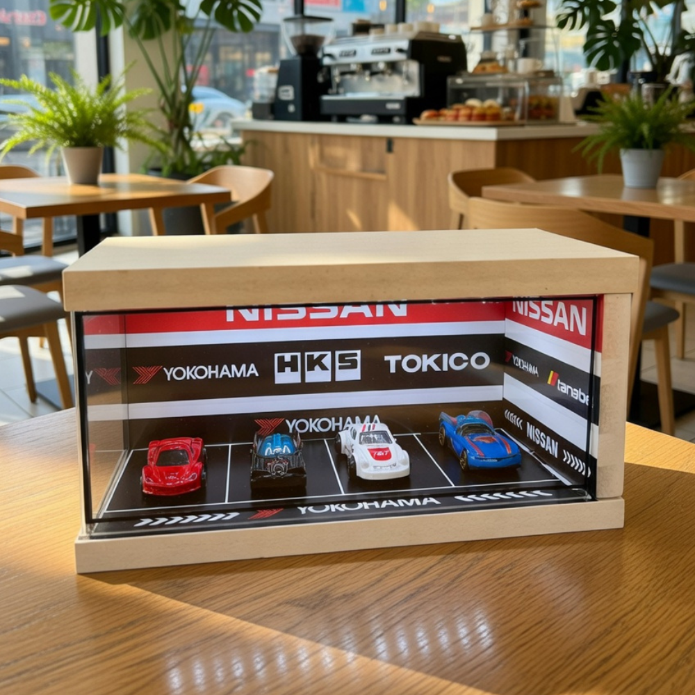 Limited Edition Car Showroom Diorama for Collectors – Brand Customised Display 🚗