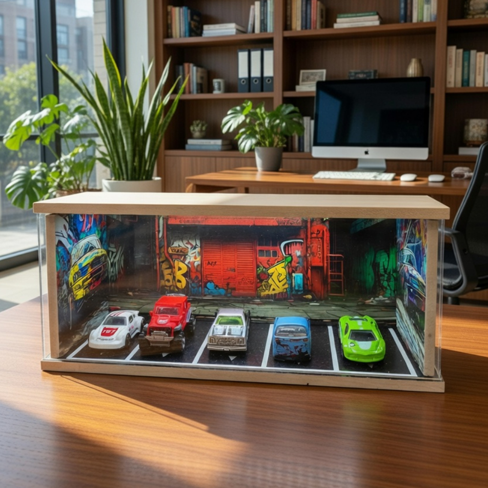 Graffiti Diorama Car  🎨🏎️
