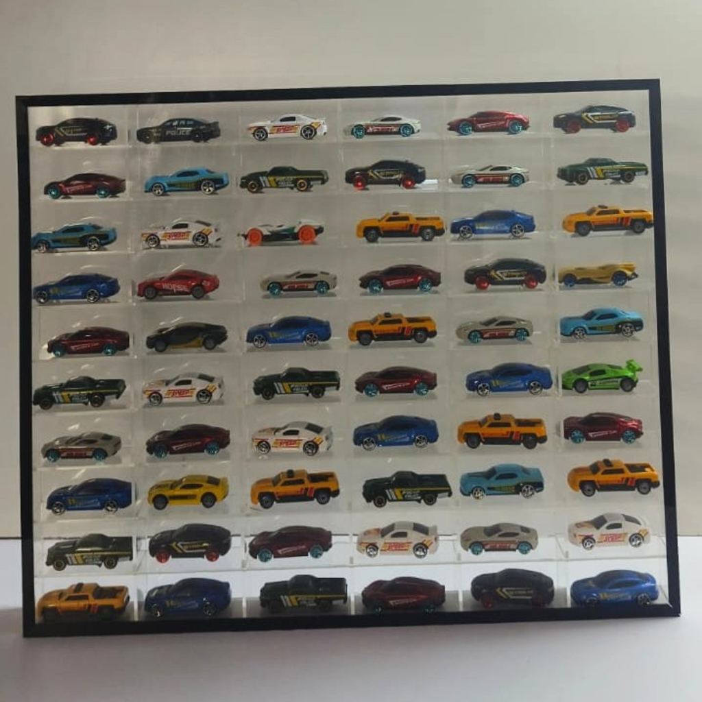 60-Car Hot Wheels Display Case