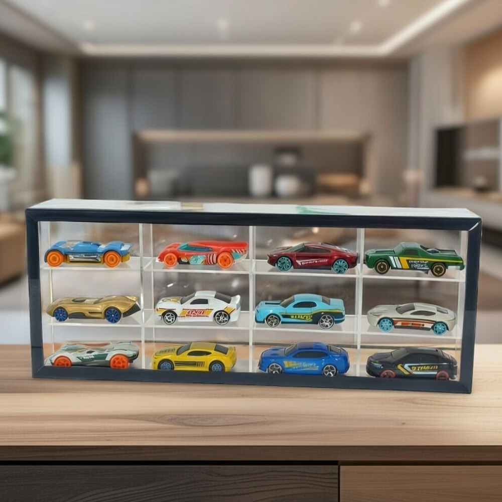 12-Car Hot Wheels Display Case