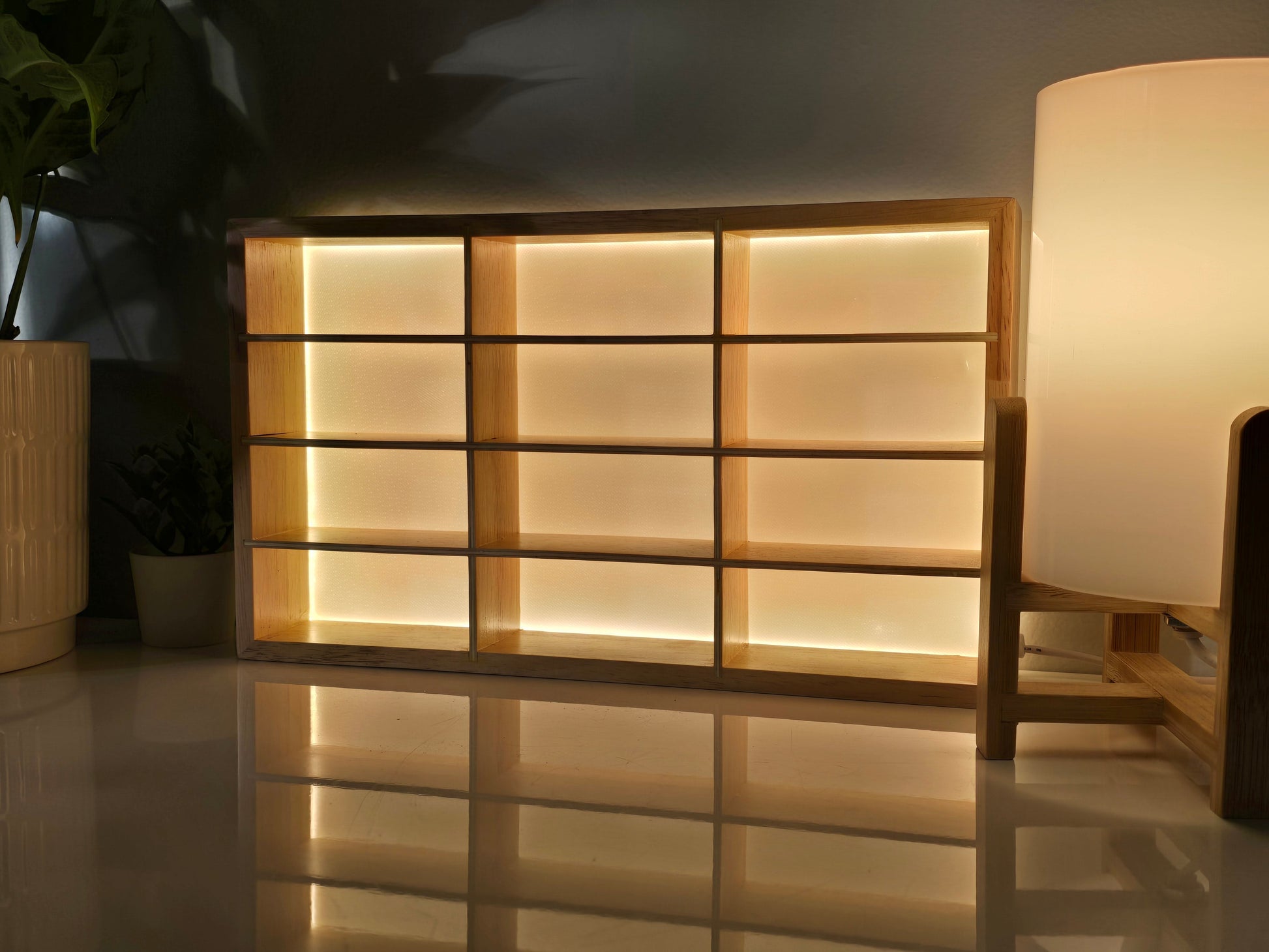 🔥Exclusive Drop Wooden LED  Hot Wheels Organizer Don't Miss Out