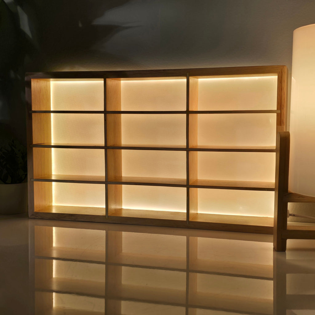🔥Exclusive Drop Wooden LED  Hot Wheels Organizer Don't Miss Out