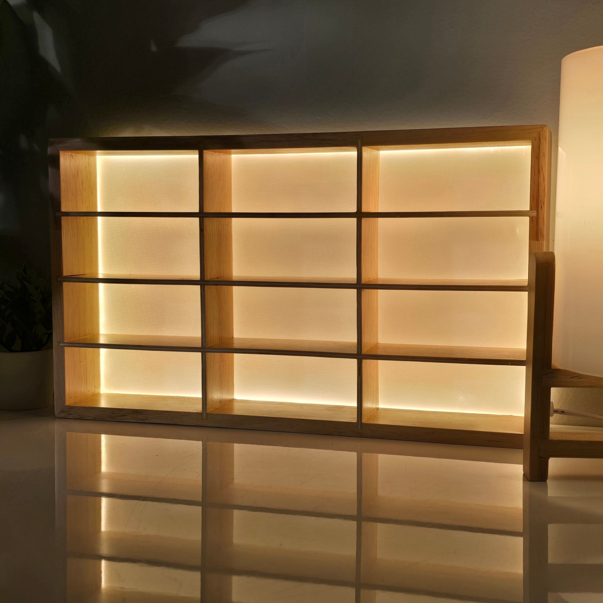 🔥Exclusive Drop Wooden LED  Hot Wheels Organizer Don't Miss Out