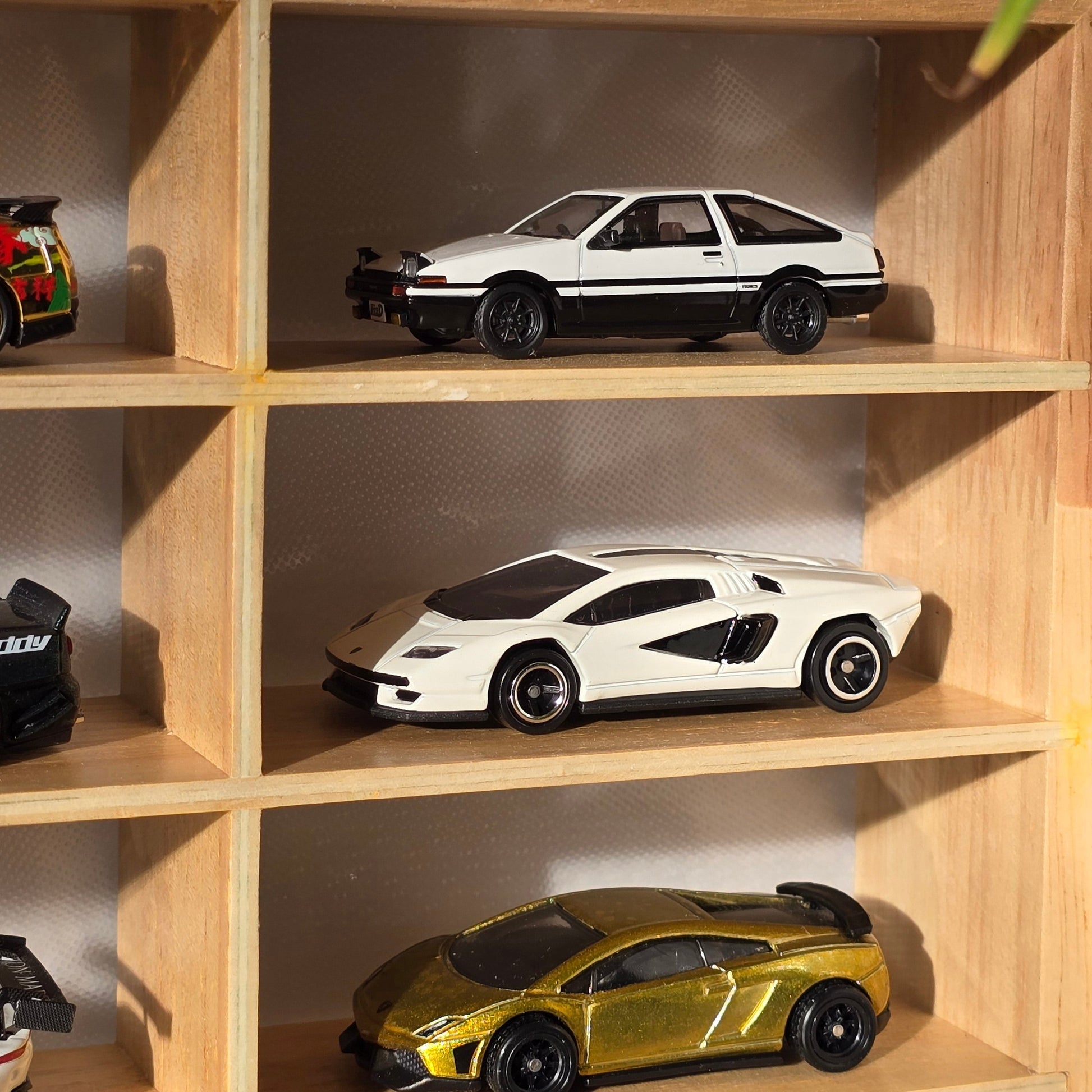 🔥Exclusive Drop Wooden LED  Hot Wheels Organizer Don't Miss Out