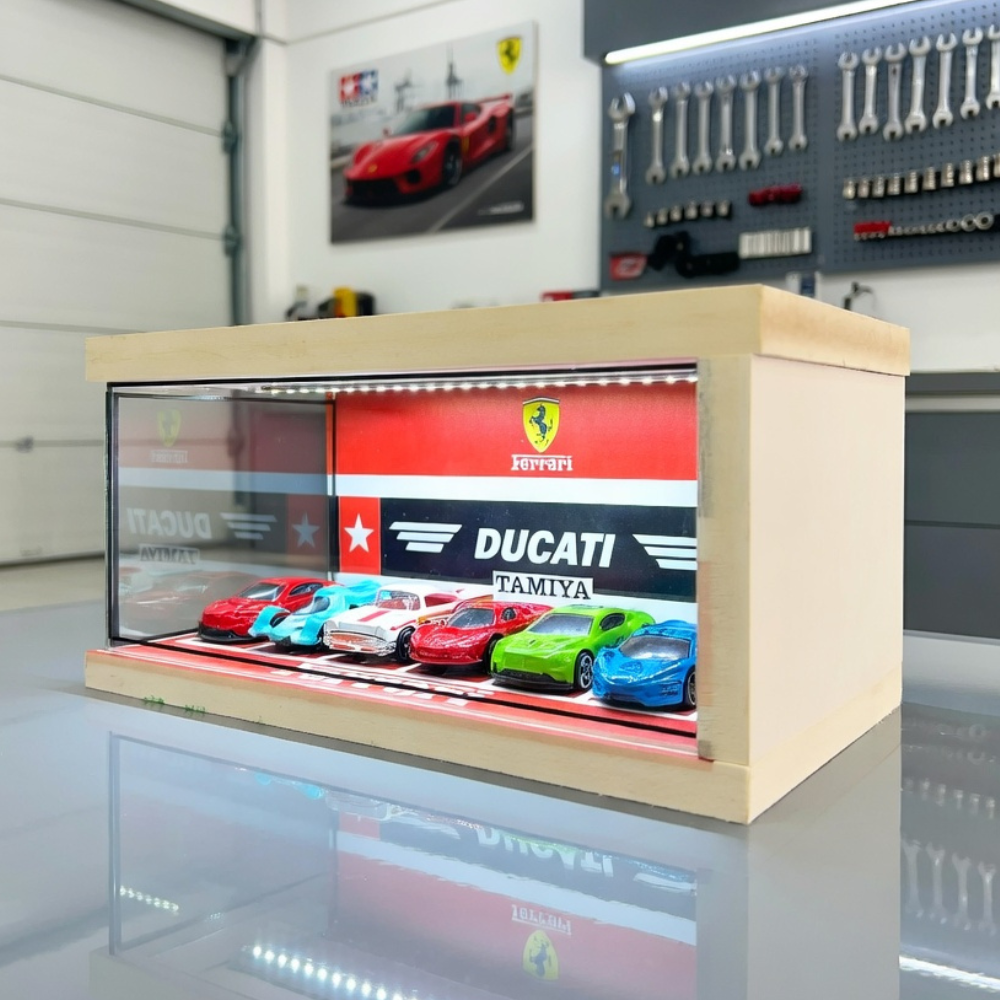 Ferrari Luxury Car Showroom Diorama 🔴🐎