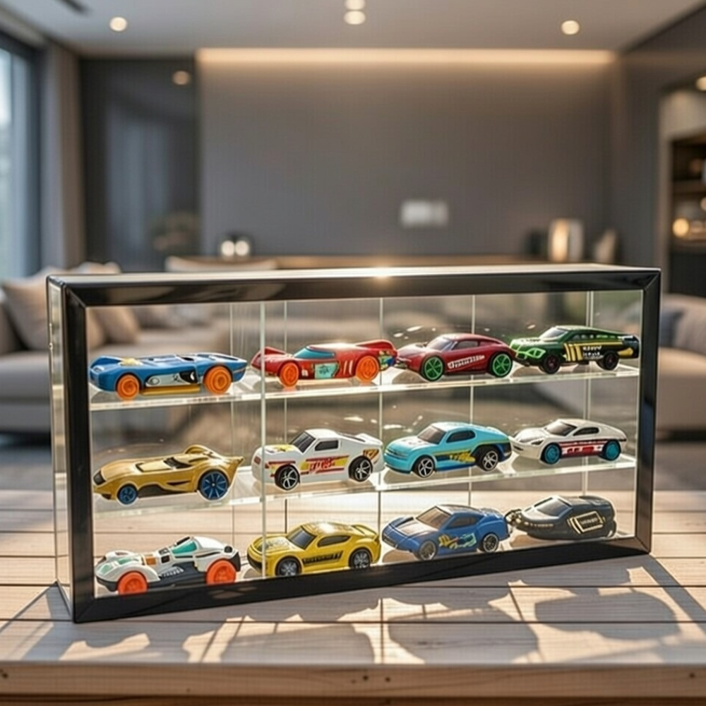 12-Car Hot Wheels Display Case