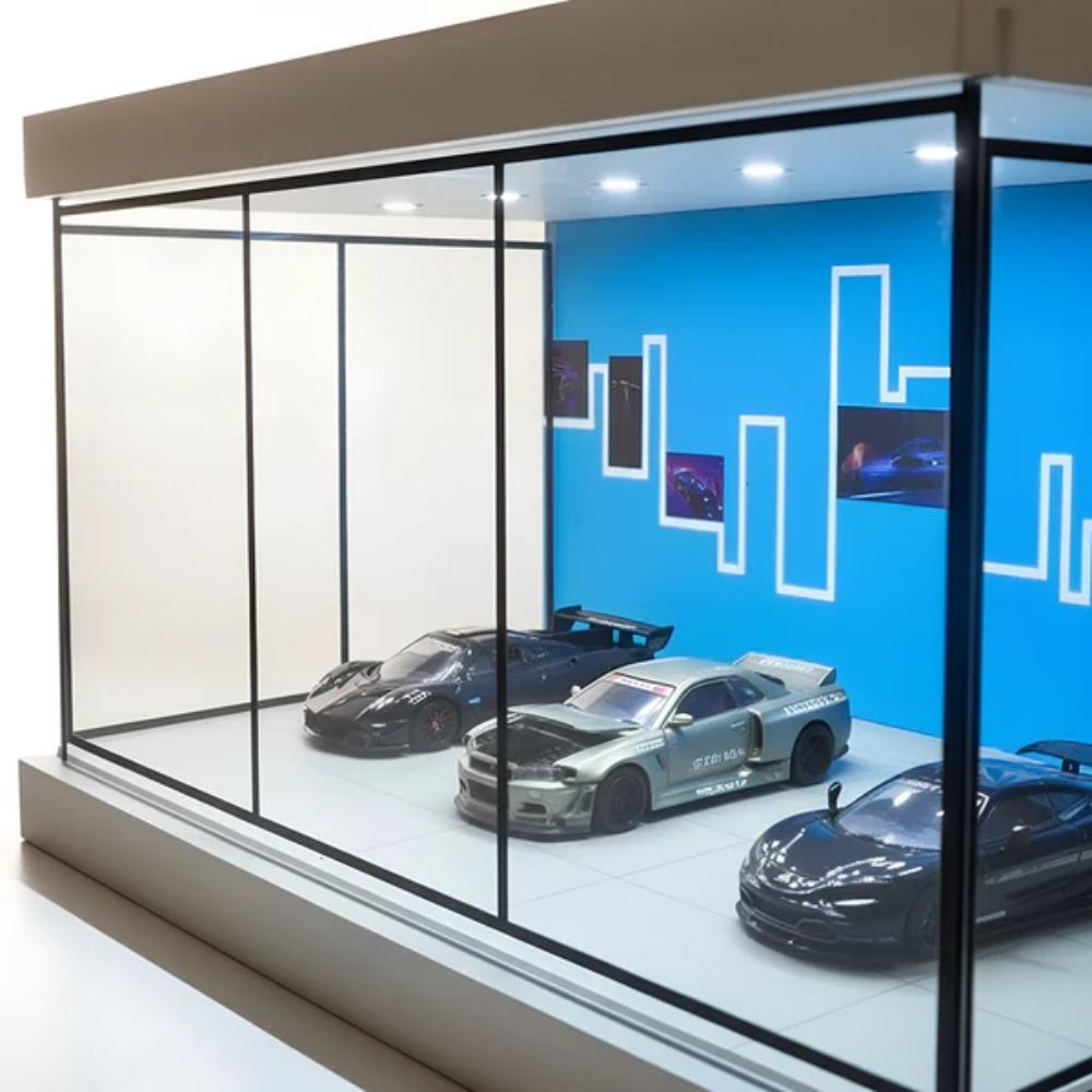 Luxury Miniature Car Showroom for 1:24, 1:43 & 1:64 Models