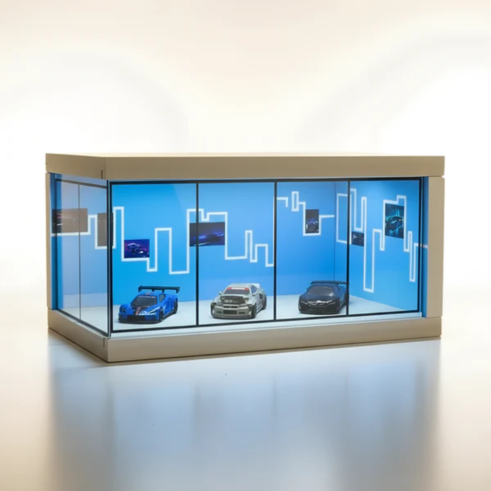 Luxury Miniature Car Showroom for 1:24, 1:43 & 1:64 Models