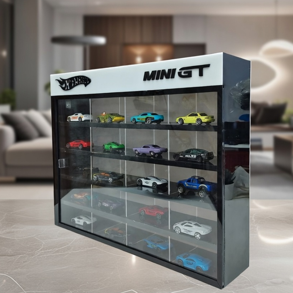 Mini GT Diecast Car Display Case