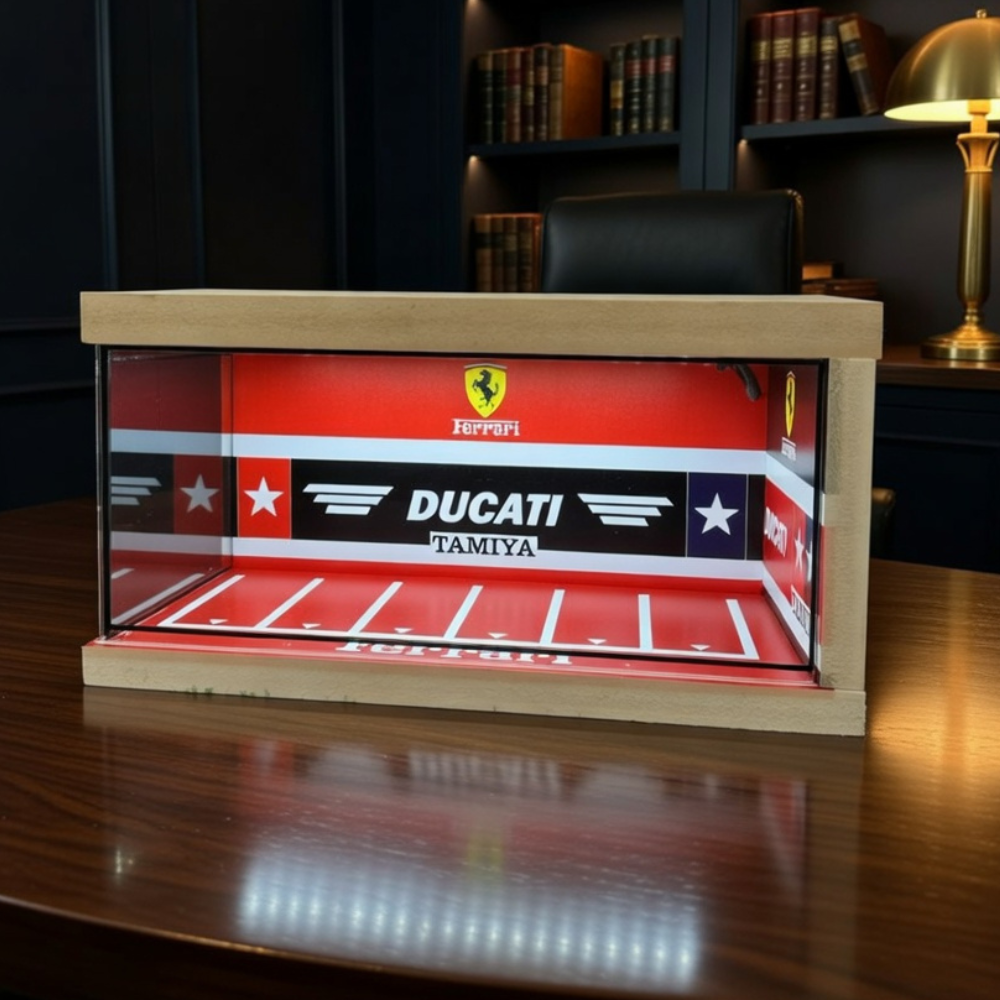 Ferrari Luxury Car Showroom Diorama 🔴🐎