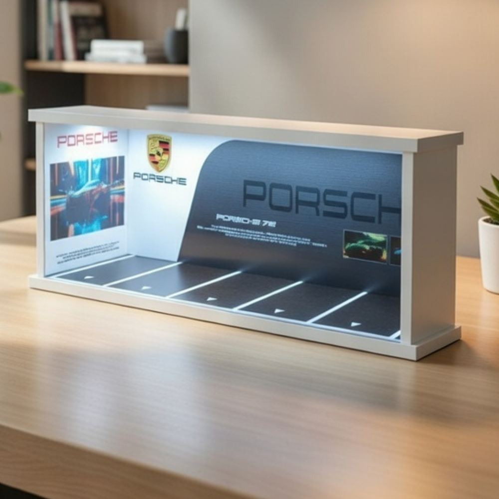 Porsche Luxury Car Diorama 🖤🏎️