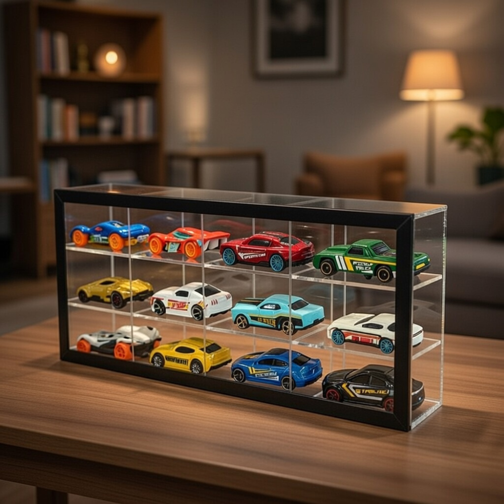 12-Car Hot Wheels Display Case