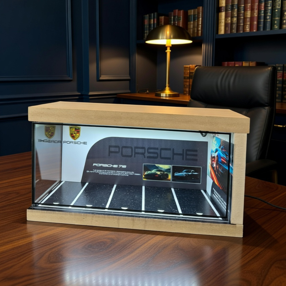 Porsche Luxury Car Showroom Diorama ⚫🏁