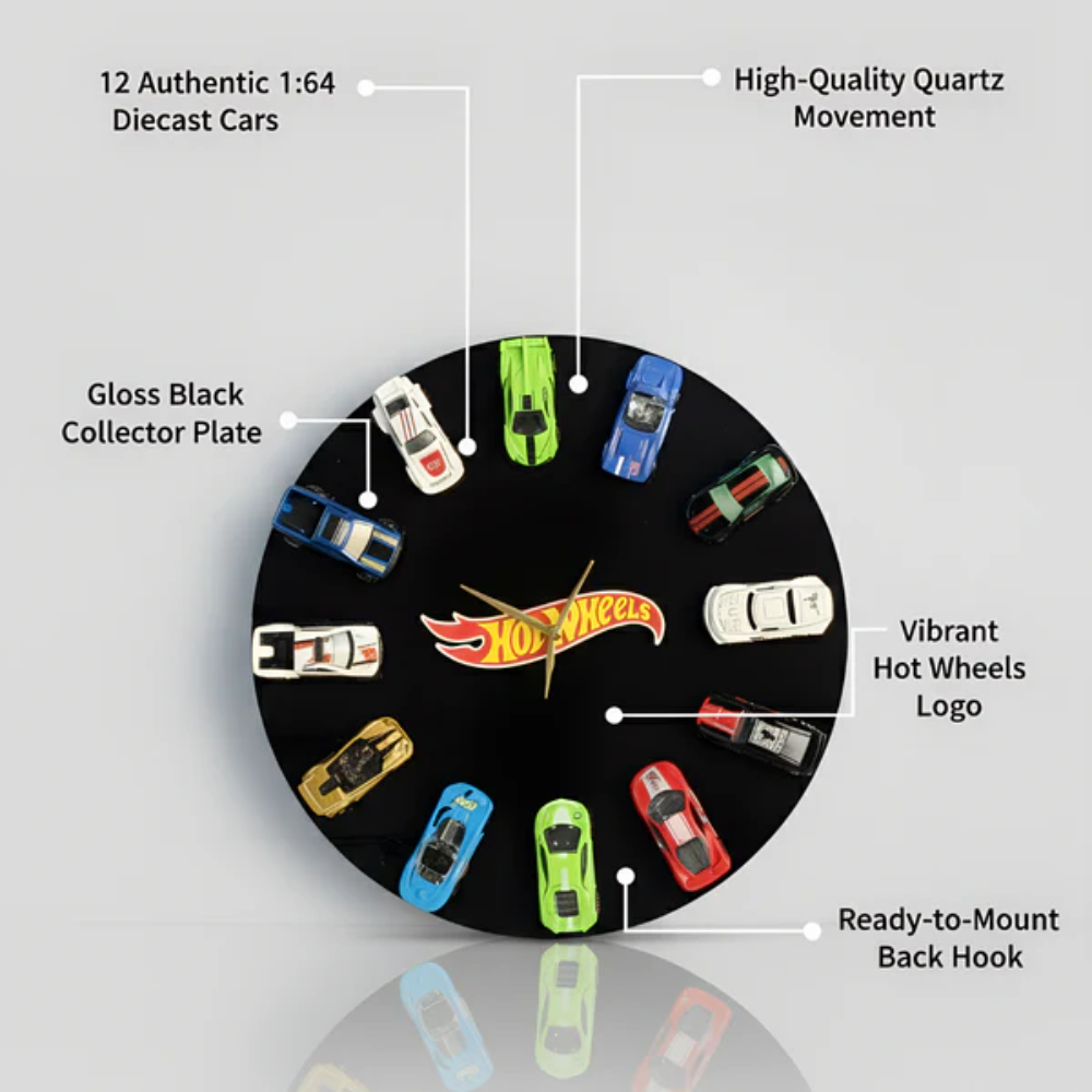 Premium Acrylic Diecast Clock