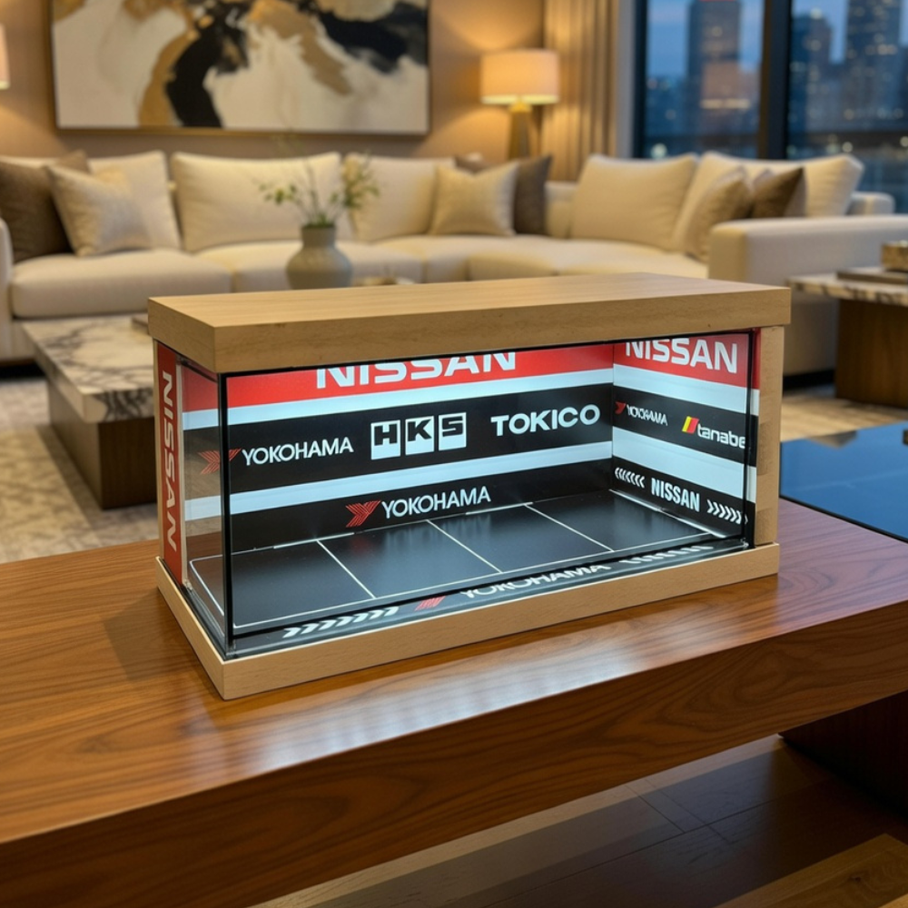 Nissan Luxury Car Showroom Diorama 🔴🏁
