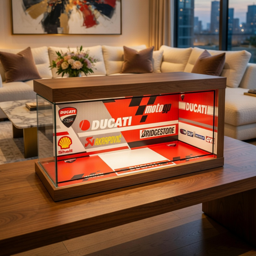 Ducati MotoGP Car Showroom Diorama 🔴🏁
