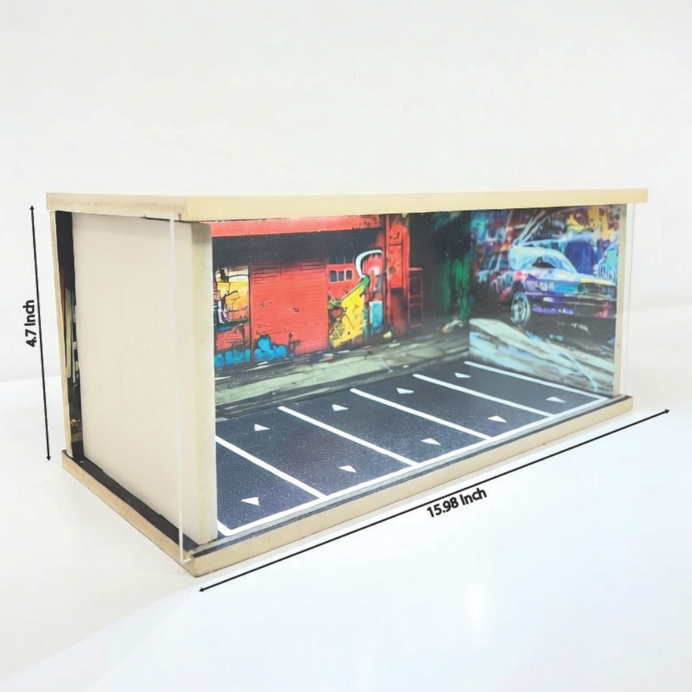 Graffiti Diorama Car  🎨🏎️