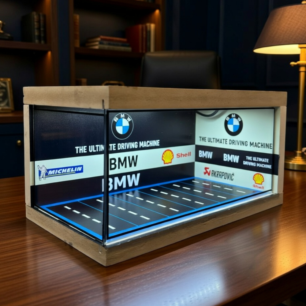BMW Luxury Car Showroom Diorama 🔵⚪