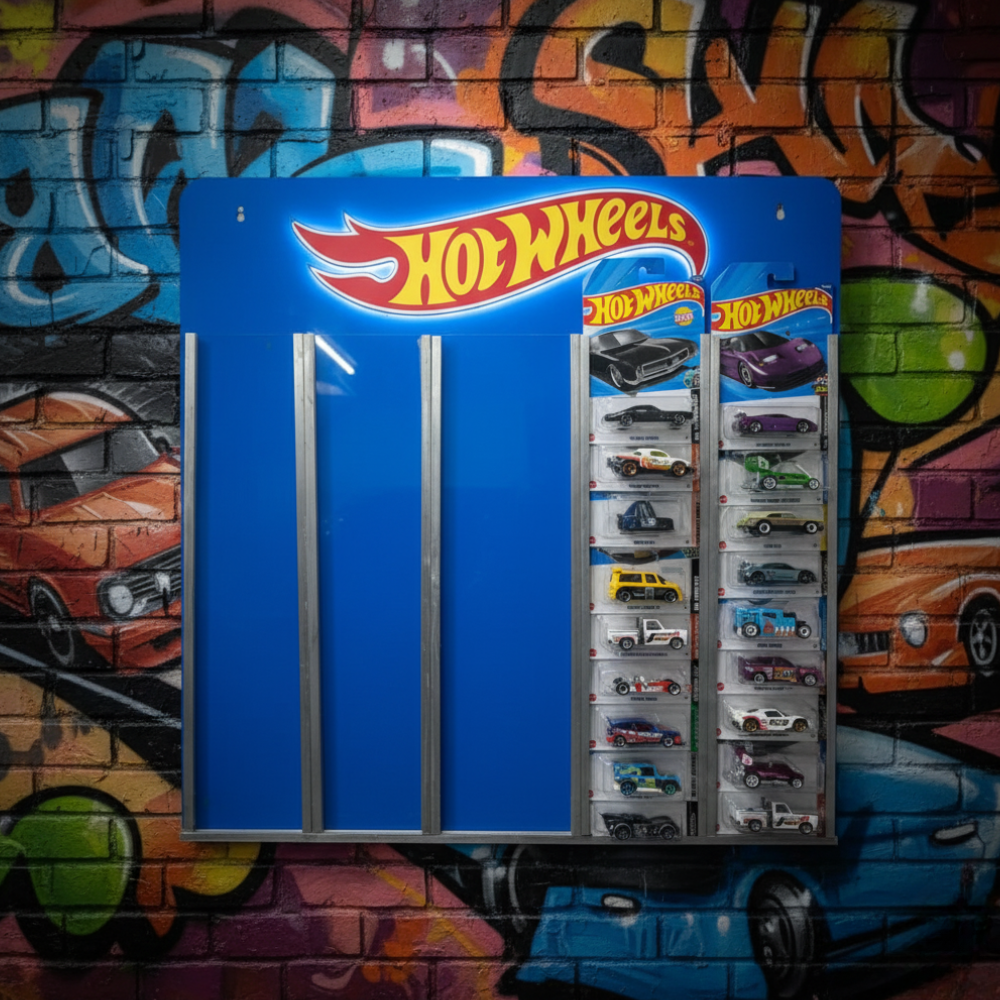Hotwheels Wall mount Card Holder