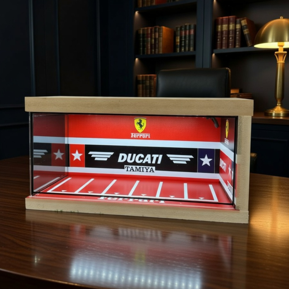 Ferrari Luxury Car Showroom Diorama 🔴🐎