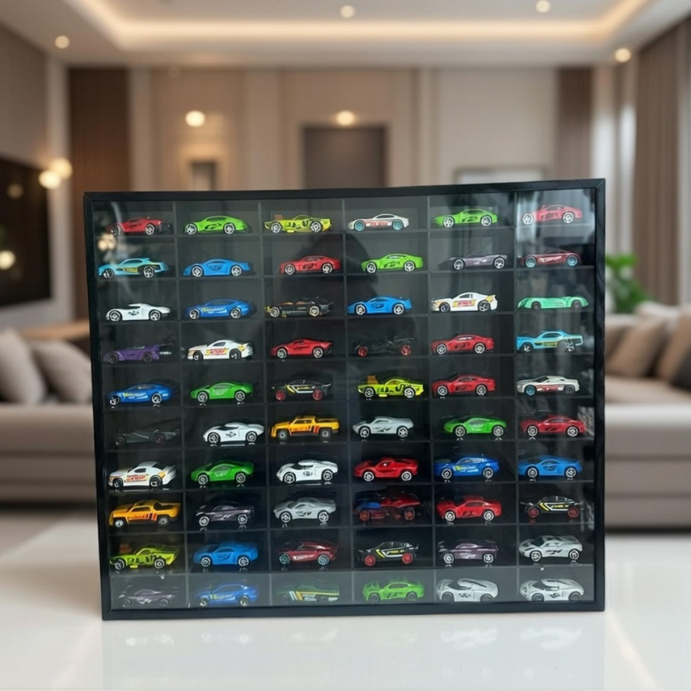 60-Car Hot Wheels Display Case