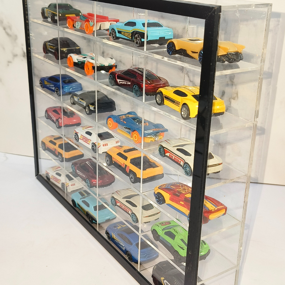 24-Car Hot Wheels Display Case