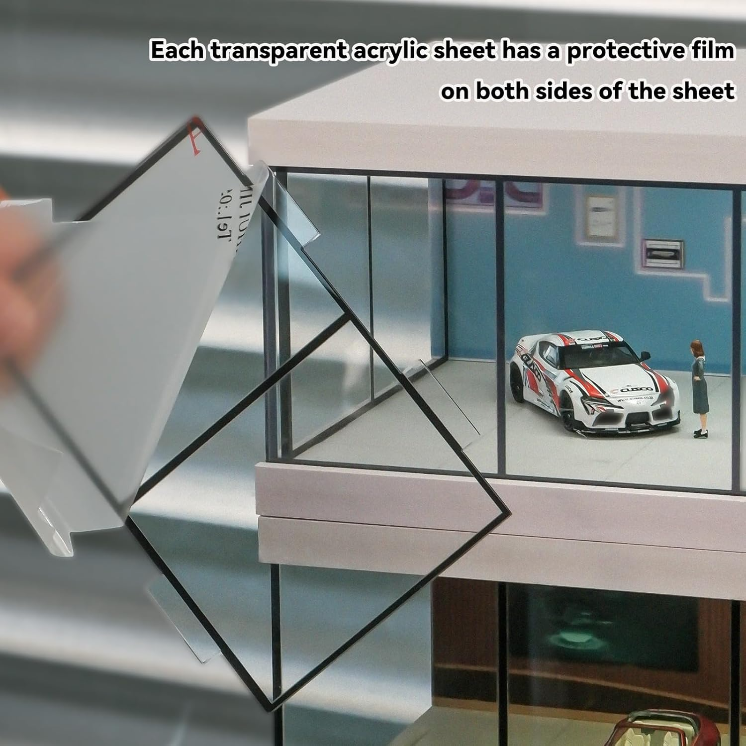 Luxury Miniature Car Showroom for 1:24, 1:43 & 1:64 Models