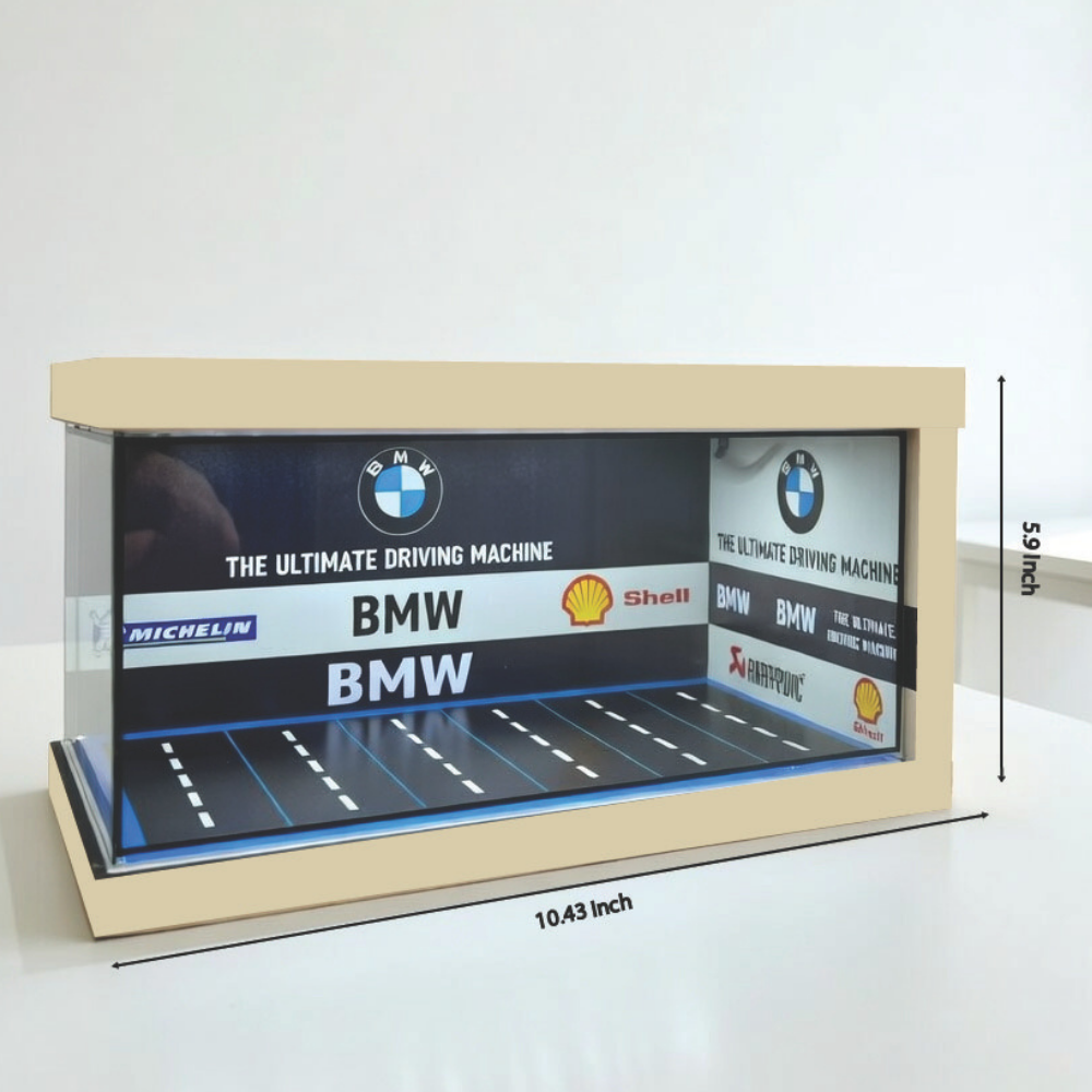 BMW Luxury Car Showroom Diorama 🔵⚪