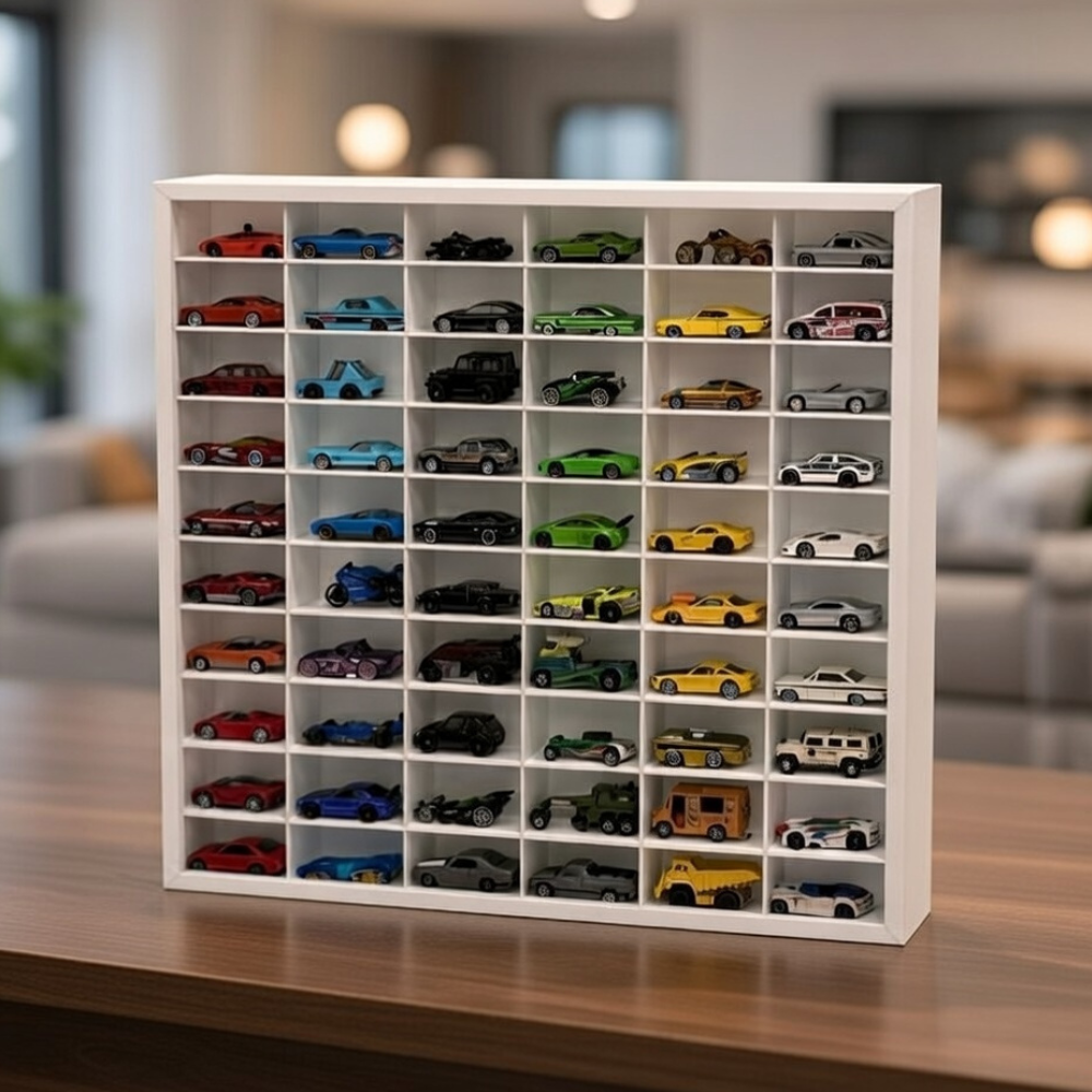 60-Car Hot Wheels Display Case