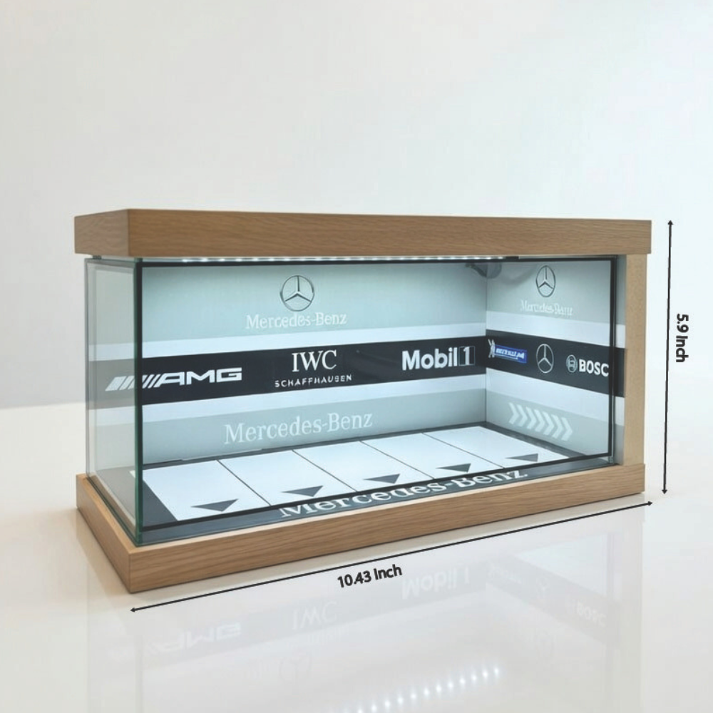 Mercedes-Benz Luxury Car Showroom Diorama ⚫✨