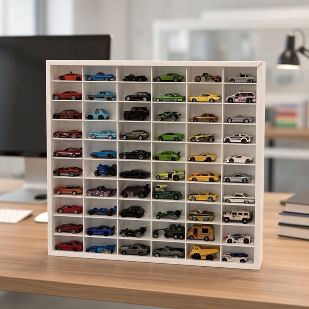 60-Car Hot Wheels Display Case