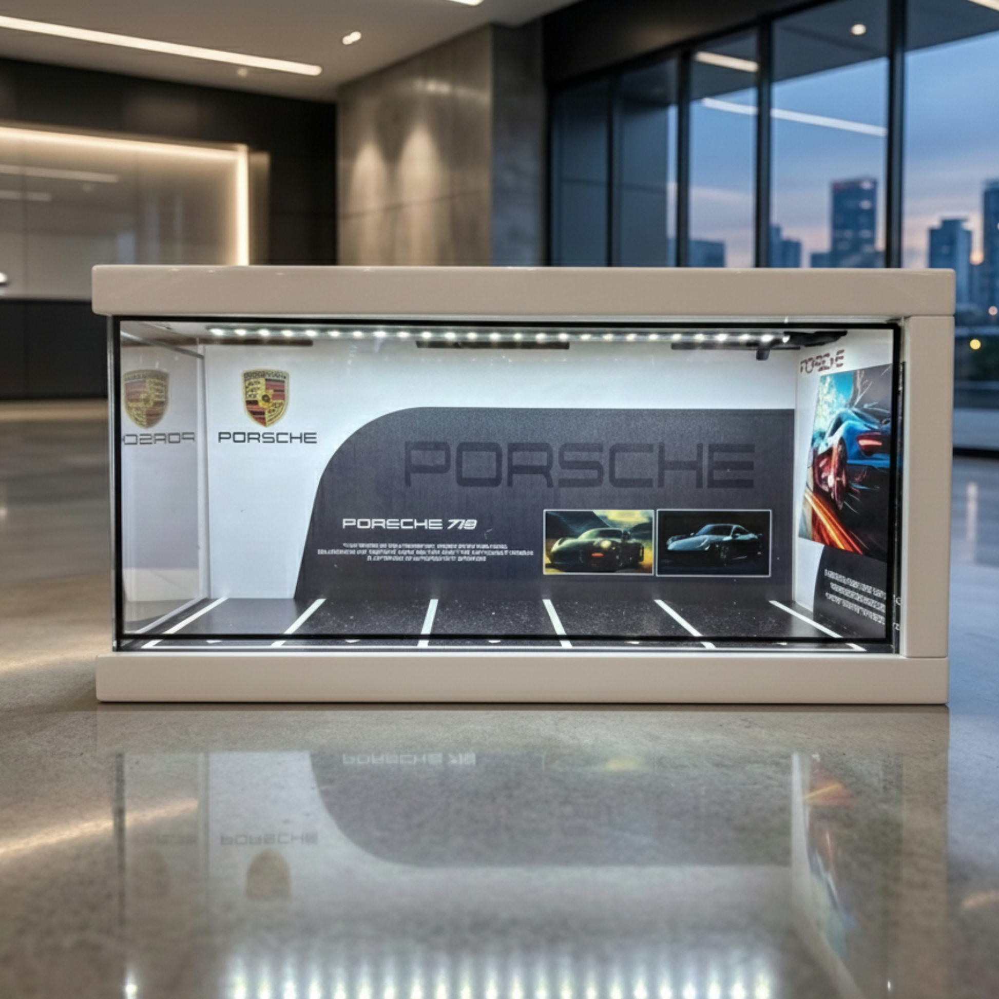 🚗✨ Premium Car Showroom Diorama