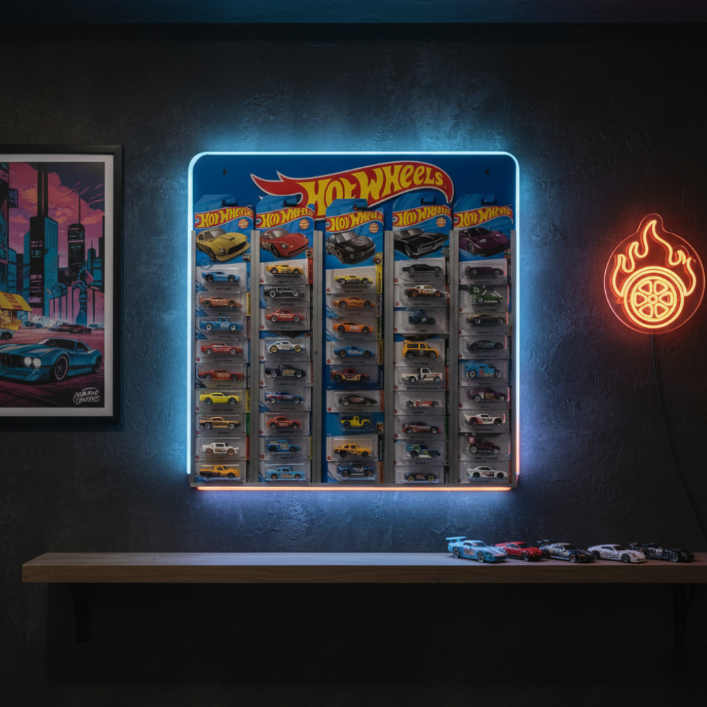 Hotwheels Wall mount Card Holder