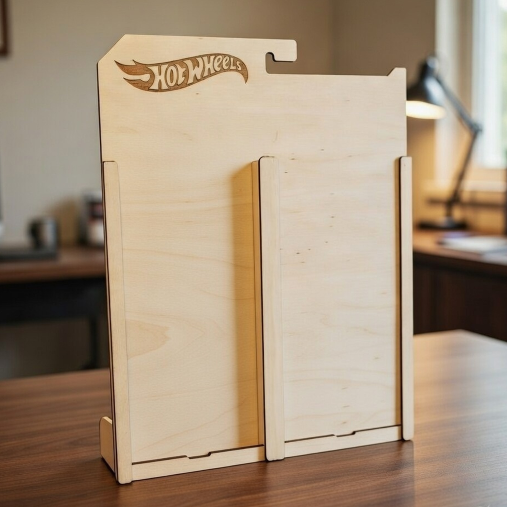 William’s Jump Ramp – Wooden Car Ramp with Storage Garage