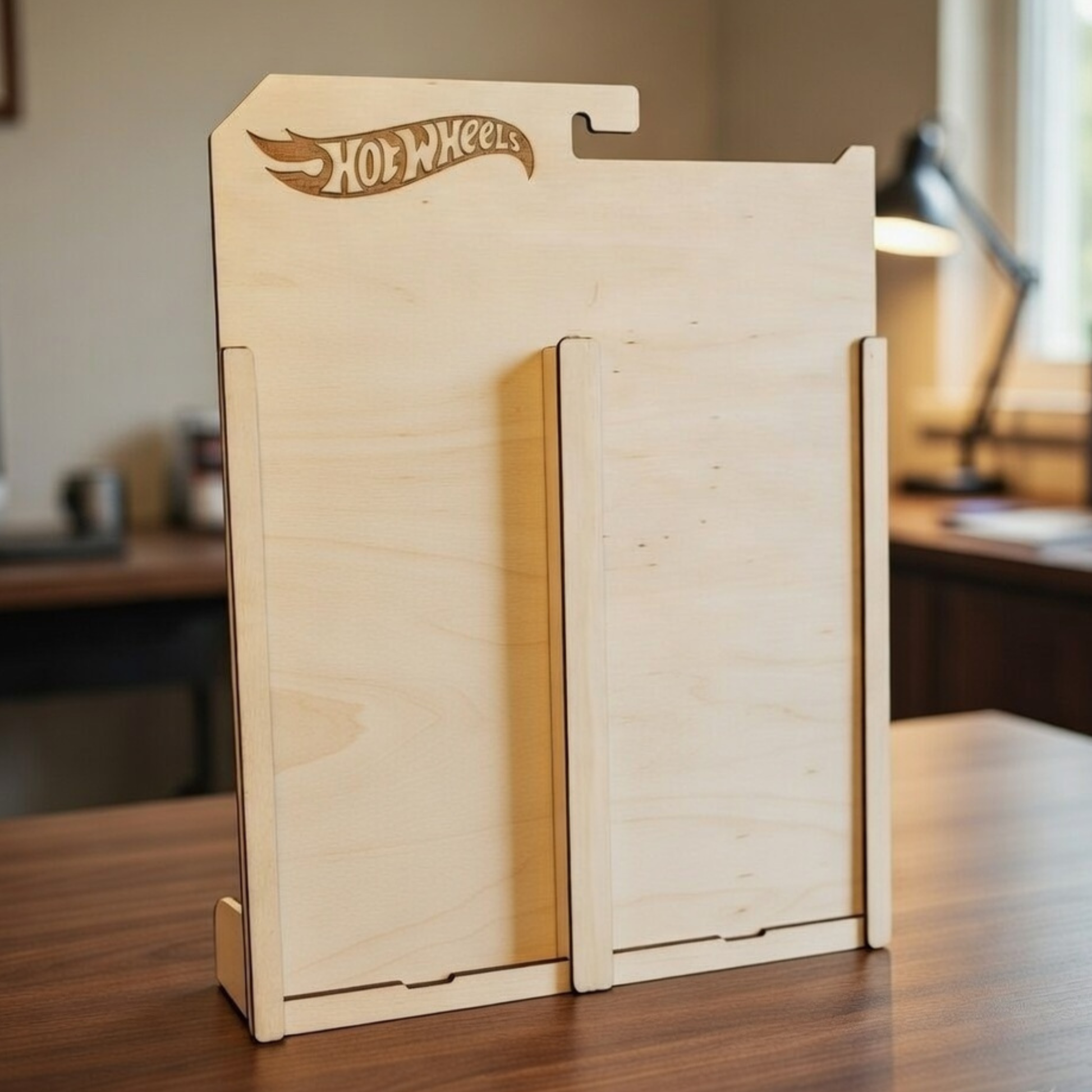 William’s Jump Ramp – Wooden Car Ramp with Storage Garage