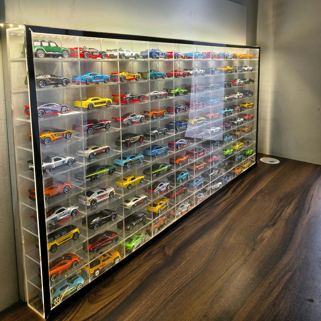 100-Car Hot Wheels Display Case
