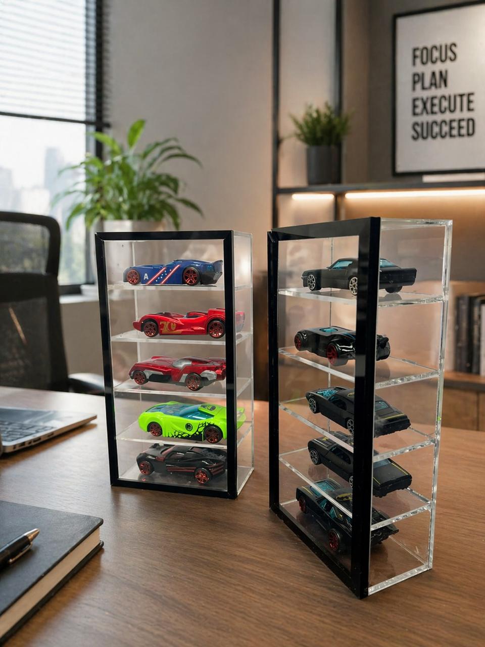 5-Layer Acrylic Car Display Organizer – Premium Storage for Collectors