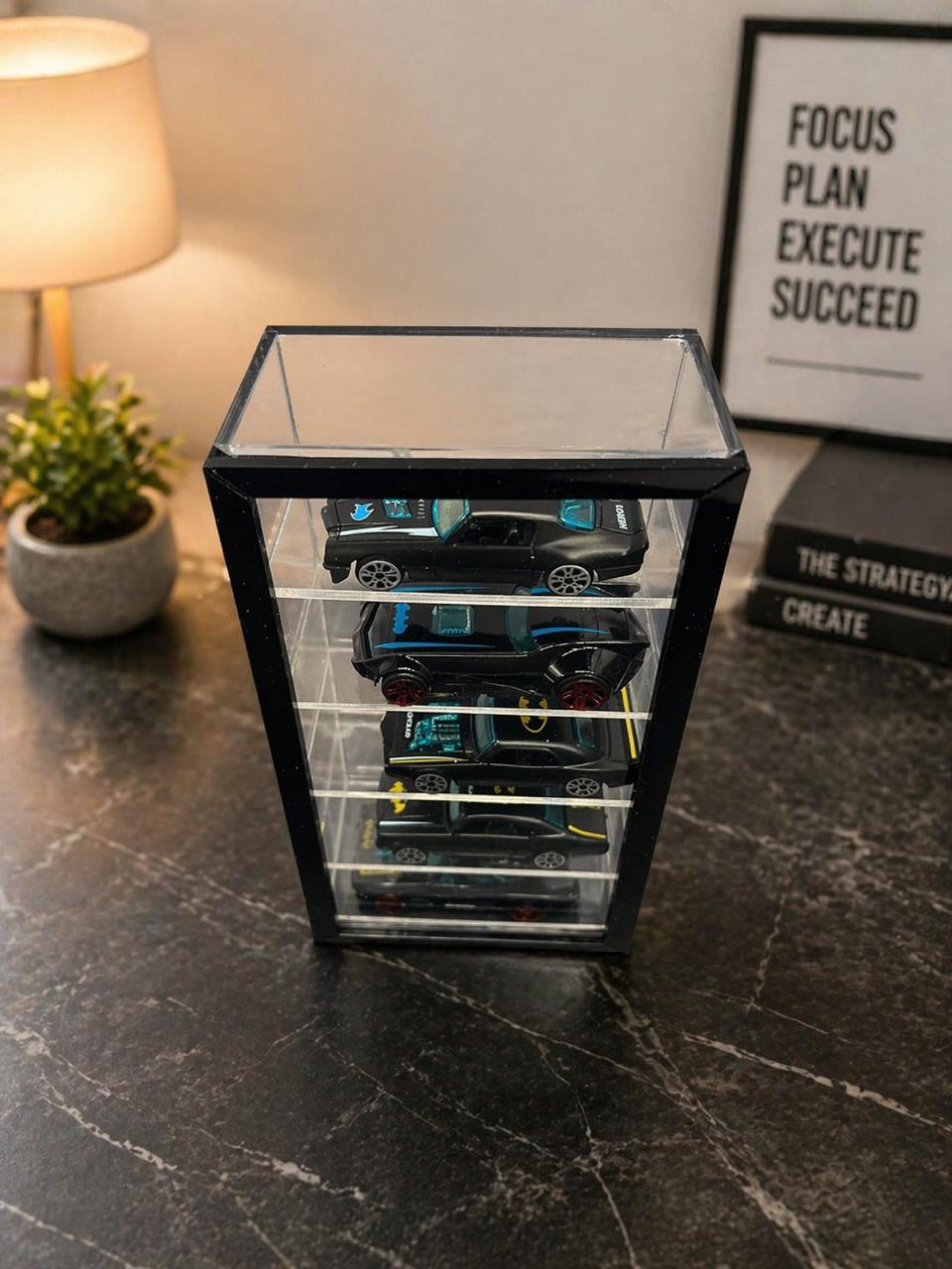5-Layer Acrylic Car Display Organizer – Premium Storage for Collectors