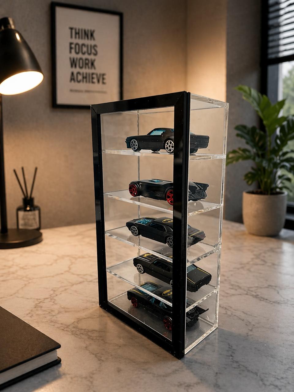 5-Layer Acrylic Car Display Organizer – Premium Storage for Collectors