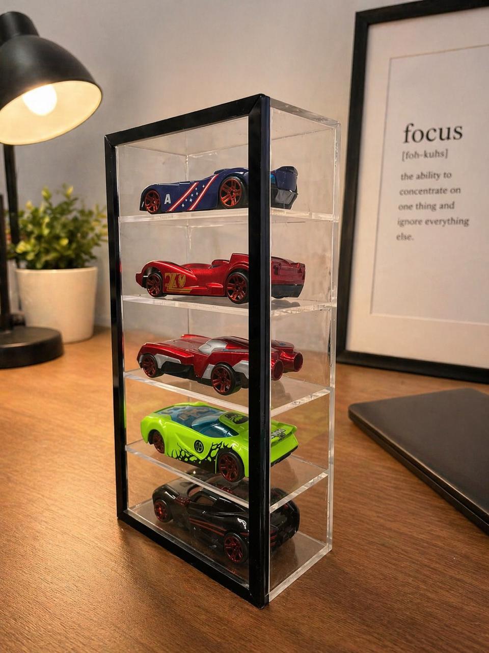 5-Layer Acrylic Car Display Organizer – Premium Storage for Collectors