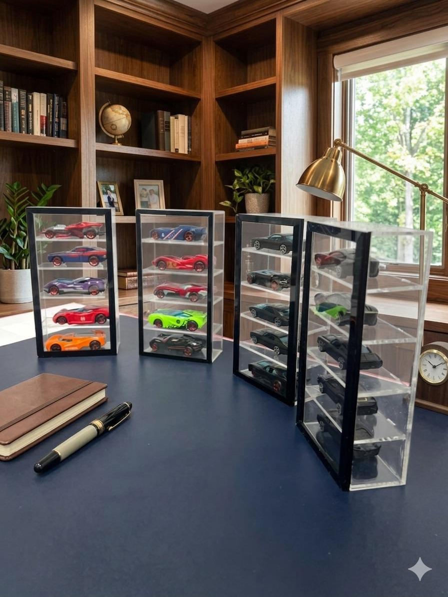 5-Layer Acrylic Car Display Organizer – Premium Storage for Collectors